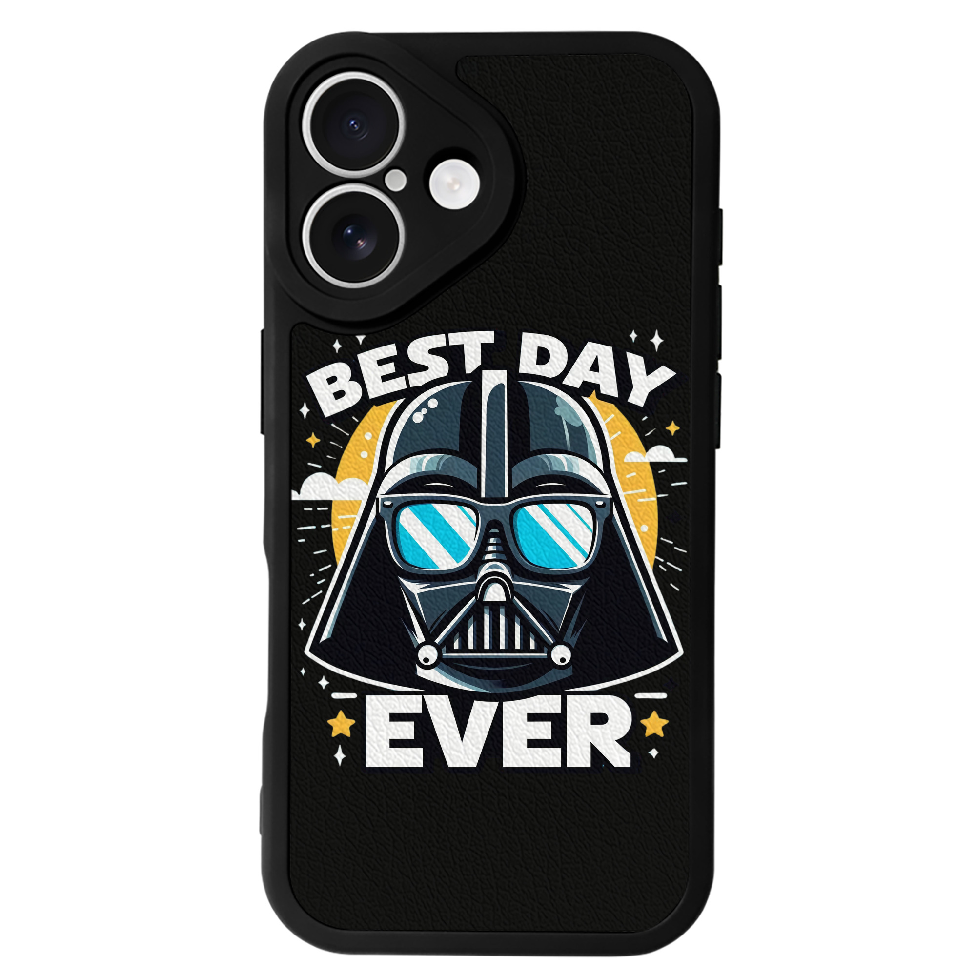 （画像用） スター・ウォーズ Star Wars 【iPhone 16シリーズ対応】シリコンスマホケース（レザー調） 材質：シリコン